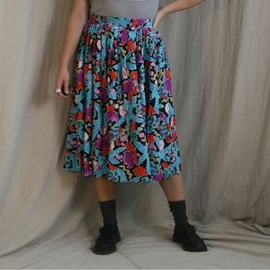 Vintage Floral Skirt